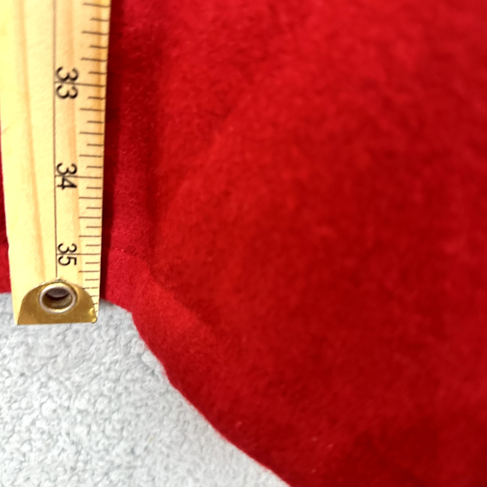 Anthony mark Hankins Coat Womens Large Red Geometric Button Artsy Boho‎ Funky - Picture 6 of 8